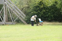 Bild: Kanonendonner auf der Pfalz Tilleda
