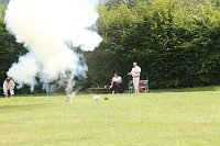 Bild: Kanonendonner auf der Pfalz Tilleda