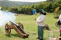 Bild: Kanonendonner auf der Pfalz Tilleda