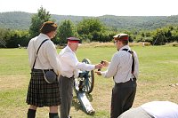Bild: Kanonendonner auf der Pfalz Tilleda