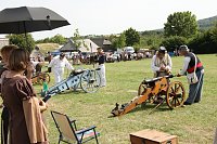 Bild: Kanonendonner auf der Pfalz Tilleda
