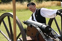 Bild: Kanonendonner auf der Pfalz Tilleda
