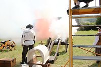 Bild: Kanonendonner auf der Pfalz Tilleda