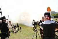 Bild: Kanonendonner auf der Pfalz Tilleda