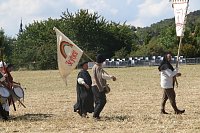 Nachstellung der Bauernschlacht bei Bad Frankenhausen Bild: Nachstellung der Bauernschlacht bei Bad Frankenhausen