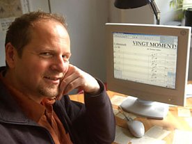 Bild: Der Komponist zu Gast