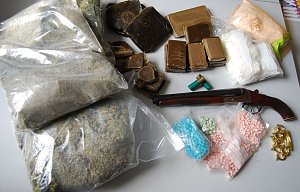 Beschlagnahmte Drogen