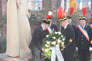 Der Toten Kameraden gedacht
