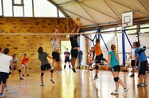 Sportfest auf dem Campus