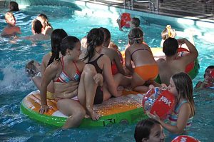 Knax Party im Badehaus
