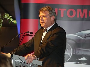 Die Er&ouml;ffnung am Donnerstagabend: Volker Hoff