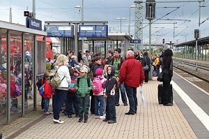 Unterwegs mit dem Zuckertütenzug