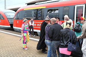 Unterwegs mit dem Zuckertütenzug
