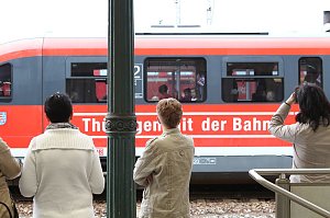 Unterwegs mit dem Zuckertütenzug