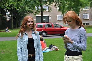 Rothaarige in Breda