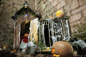 Halloween-Spektakel auf dem Kyffh&auml;user