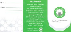 msh-online hat vorgesorgt: Wir haben noch eine Stempelkarte.
