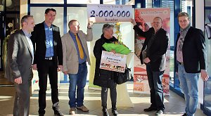 2 Millionste Besucher in der Kyffh&auml;user-Therme begr&uuml;&szlig;t!