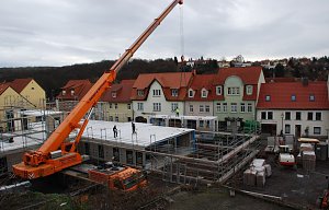 Am Freimarkt in Hettstedt entsteht ein Jobcenter des Landkreises Mansfeld-S&uuml;dharz.