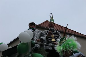 N&auml;rrinnen und Narren trotzen Wetter (1)
