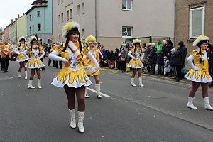 N&auml;rrinnen und Narren trotzen Wetter (1)