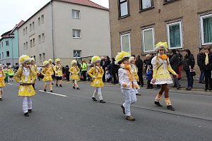 N&auml;rrinnen und Narren trotzen Wetter (1)