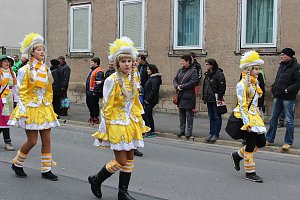 N&auml;rrinnen und Narren trotzen Wetter (1)