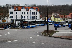 Unverzichtbar: die Busse und die Zuverl&auml;ssigkeit der Verkehrsgesellschaft S&uuml;dharz. Der Fuhrpark wurde heute wieder mit acht neuen Bussen verj&uuml;ngt.