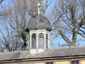 Peter Blei zu Besuch auf Schloss Oranienbaum