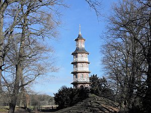 Peter Blei zu Besuch auf Schloss Oranienbaum