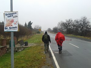 100 Kilometer gewandert