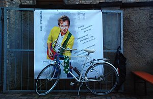 &Ouml;kologisch, sportlich, gut: Mit dem Fahrrad zu Phil Stewman.