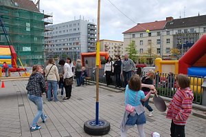 Knax Spielfest bei der Sparkasse