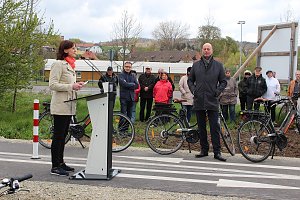 Unstrut-Werra-Radweg &uuml;bergeben