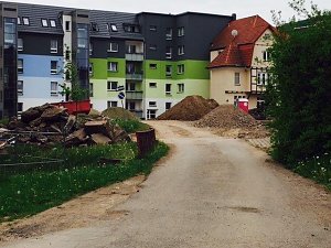 Anlegen der Parkanlage in Bleicherode