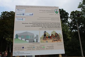 Spatenstich f&uuml;r Geo-Informationszentrum