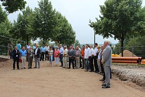 Spatenstich f&uuml;r Geo-Informationszentrum