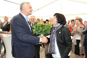 Mit Festakt schiefer Turm als gerettet gefeiert