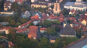 S&uuml;dharz und Kyffh&auml;user von ganz oben