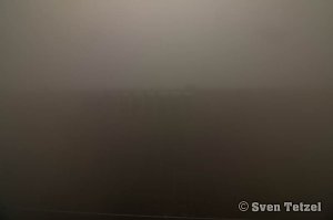 Auf der längsten Hängebrücke der Welt