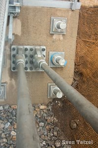 Auf der längsten Hängebrücke der Welt