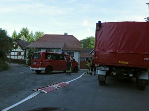 Brand im Alten Stolberg