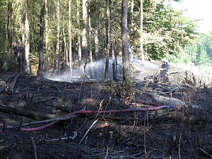 Brand im Alten Stolberg