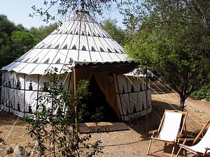 K&ouml;nigszelt in Sardinien