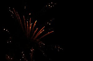 See in Flammen