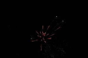 See in Flammen