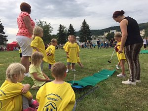 Gro&szlig;er Sport- und Spieltag bei der Firma Knauf in Rottleberode