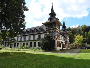 Das ehemalige Betriebsferienheim der Reichsbahndirektion Magdeburg in Alexisbad