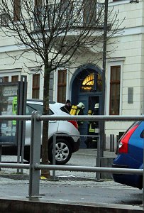Sperrung Landratsamt