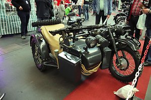 Motorradmesse in Erfurt